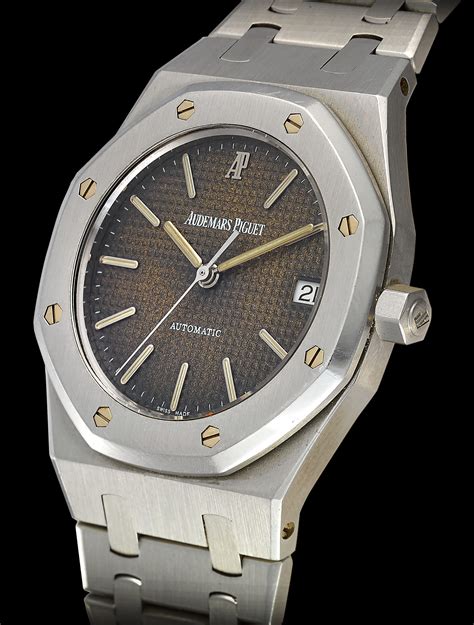 audemars piguet staal|Audemars Piguet oak case.